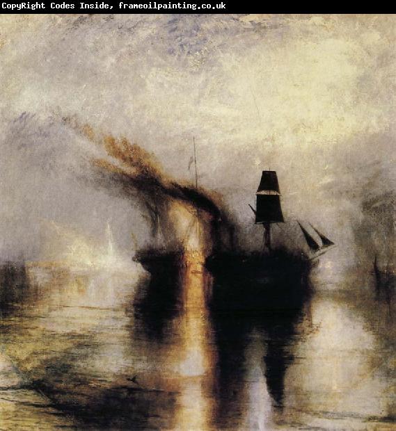 J.M.W. Turner Peace Burial at Sea